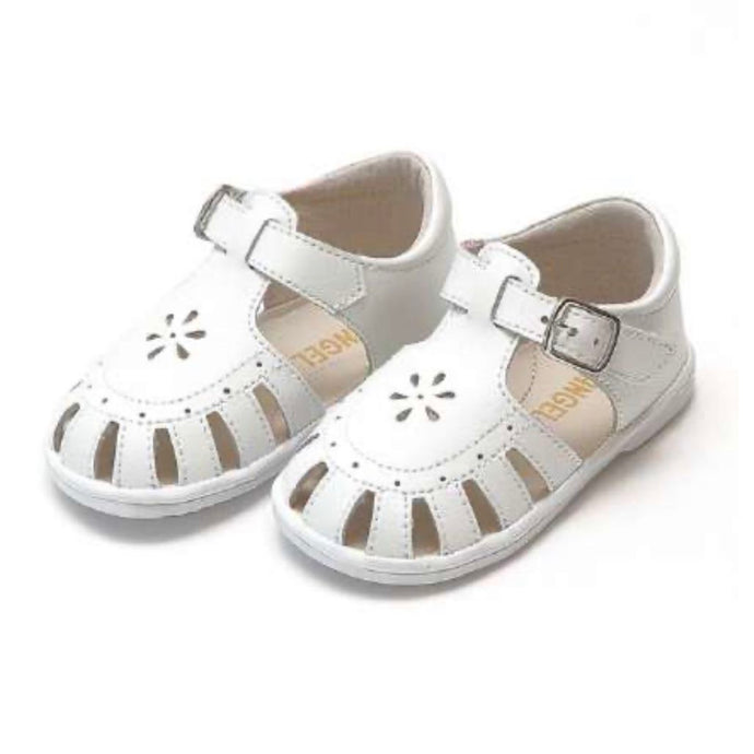 Shelby Caged Sandal White (5)